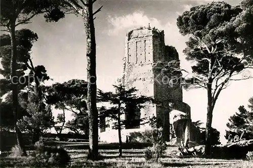 AK / Ansichtskarte Nimes La Tour Magne Nimes