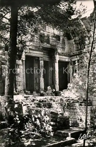 AK / Ansichtskarte Nimes Jardin de la Fontaine Temple de Diane Ruine Nimes