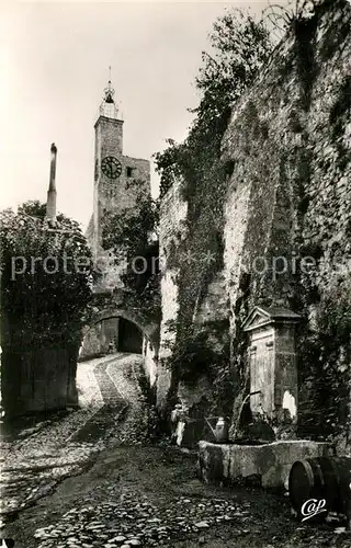AK / Ansichtskarte Vaison la Romaine_Vaucluse Beffroi et Porte de la Haute Ville Vaison la Romaine