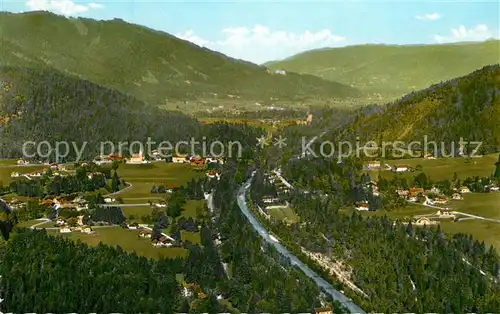 AK / Ansichtskarte Kreuth_Tegernsee Fliegeraufnahme Kreuth Tegernsee