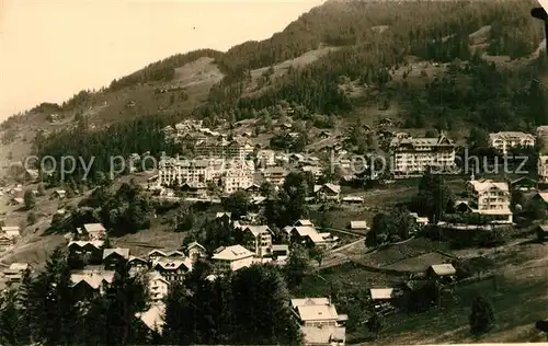 AK / Ansichtskarte Wengen_BE Panorama Wengen_BE