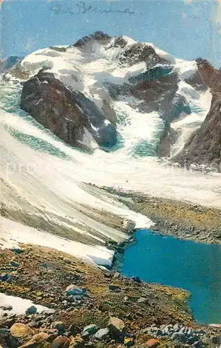 AK / Ansichtskarte Piz_Bernina Bergsee Gletscher Gebirgspanorama Alpen Photochromie Serie 234 Nr. 3795 Piz_Bernina