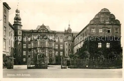 AK / Ansichtskarte Dessau Rosslau Schloss Dessau Rosslau