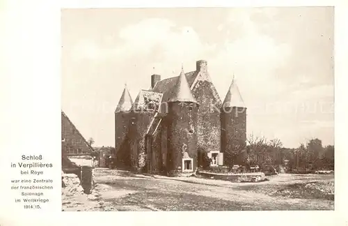 AK / Ansichtskarte Verpillieres Chateau Schloss Verpillieres