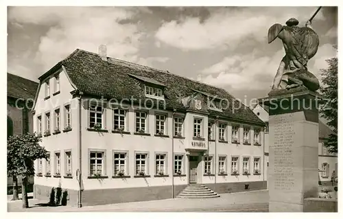 AK / Ansichtskarte Waldfischbach Burgalben Rathaus Waldfischbach Burgalben
