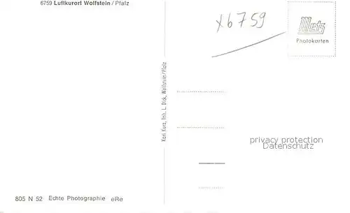 AK / Ansichtskarte Wolfstein_Pfalz  Wolfstein_Pfalz