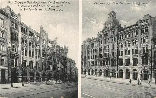 AK / Ansichtskarte Leipzig Volkshaus  Leipzig