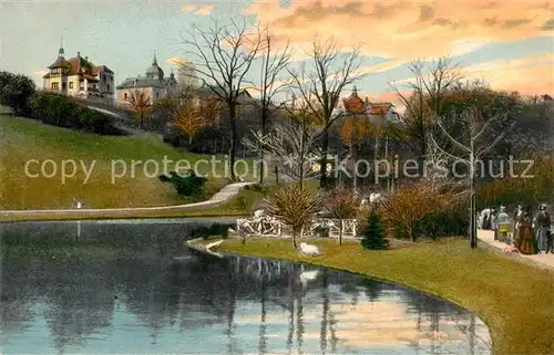 AK / Ansichtskarte Chemnitz Stadtpark Chemnitz