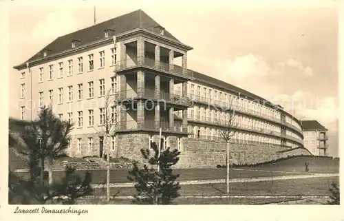 AK / Ansichtskarte Donaueschingen Lazarett Donaueschingen