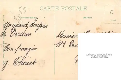 AK / Ansichtskarte Verdun_Meuse Saint Nicolas Eveche Verdun Meuse