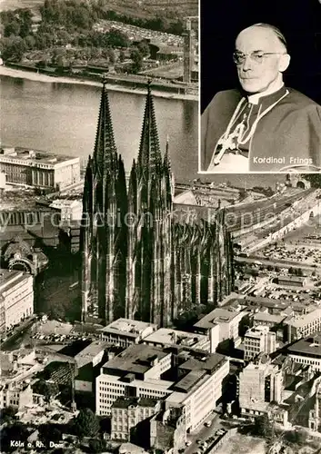 AK / Ansichtskarte Papst Josef Kardinal Frings Erzbischof Koeln Dom Papst