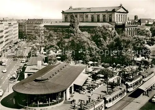 AK / Ansichtskarte Strassenbahn Hannover Zentrum Strassenbahn