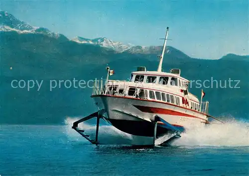 AK / Ansichtskarte Motorboote Albatros Leman  Motorboote