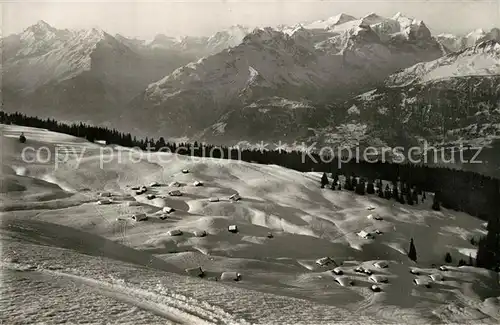 AK / Ansichtskarte Hasliberg Skigebiet auf Balisalp Hasliberg