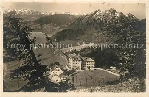 AK / Ansichtskarte Rigi_Staffel mit Pilatus Rigi_Staffel