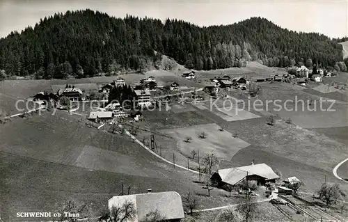 AK / Ansichtskarte Schwendi_Thun_BE Panorama Schwendi_Thun_BE