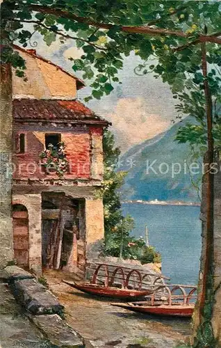AK / Ansichtskarte Gandria_Lago_di_Lugano Dorfmotiv Gandria_Lago_di_Lugano