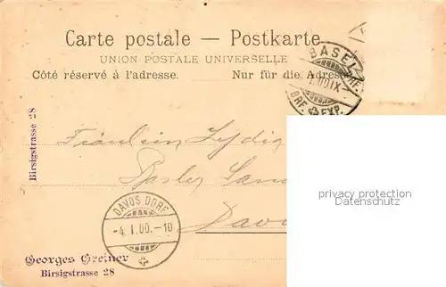 AK / Ansichtskarte Basel_BS Kirche zu St Jakob Basel_BS