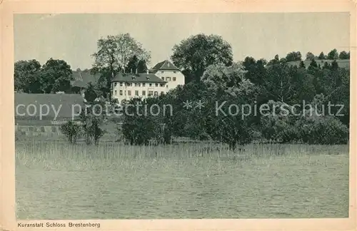 AK / Ansichtskarte Hallwil Kuranstalt Schloss Brestenberg Hallwil