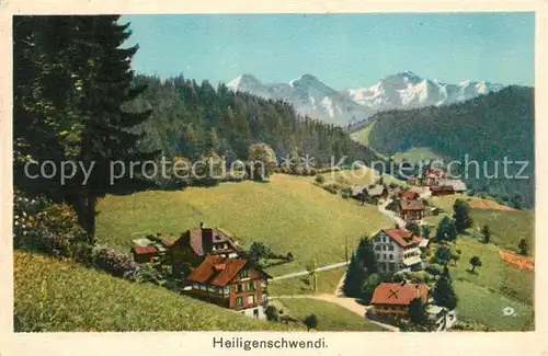 AK / Ansichtskarte Heiligenschwendi Panorama Heiligenschwendi