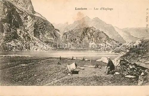 AK / Ansichtskarte Luchon_Haute Garonne Lac d Espingo Luchon Haute Garonne