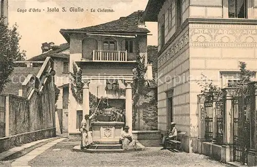 AK / Ansichtskarte Isola_San_Giulio La Cisterne Isola_San_Giulio