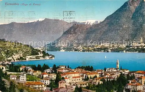 AK / Ansichtskarte Cernobbio_Lago di Como Panorama Cernobbio_Lago di Como
