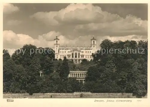 AK / Ansichtskarte Foto_Hahn_Nr. 12761 Dresden Schloss Albrechtsberg Foto_Hahn_Nr.