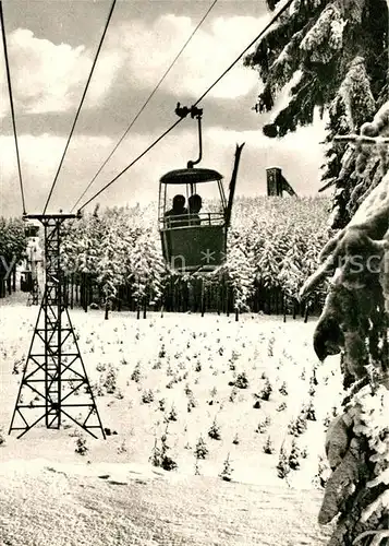 AK / Ansichtskarte Seilbahn Wurmberg Braunlage  Seilbahn