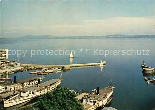 AK / Ansichtskarte Hafenanlagen Neuchatel Port  Hafenanlagen