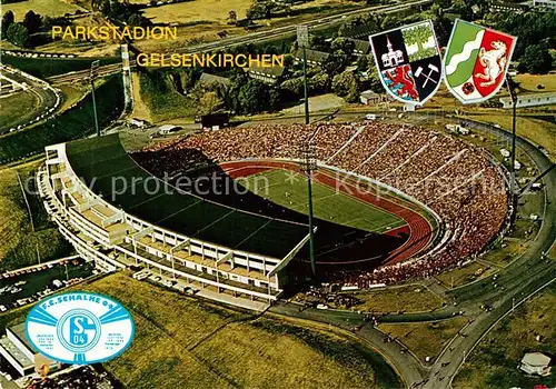 AK / Ansichtskarte Stadion Fliegeraufnahme Gelsenkirchen  Stadion