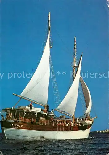 AK / Ansichtskarte Segelschiffe Calypso Split  Segelschiffe
