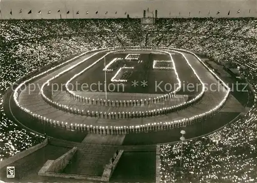 AK / Ansichtskarte Stadion Olympia Stadion Berlin  Stadion