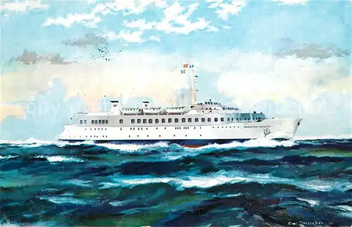 AK / Ansichtskarte Schiffe_Ships_Navires M S Prinsessan Christina  Schiffe_Ships_Navires