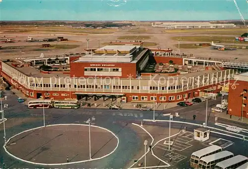 AK / Ansichtskarte Flughafen_Airport_Aeroporto London Airport Queens Building  Flughafen_Airport