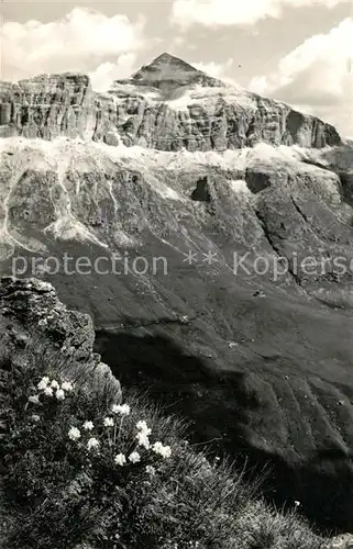 AK / Ansichtskarte Gruppo_Sella Cima Boe Gebirgspanorama Dolomiten Gruppo_Sella