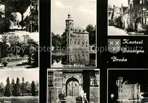 AK / Ansichtskarte Breda_Noord Brabant Kastell Bouvigne Breda Noord Brabant