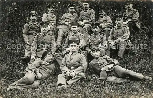 AK / Ansichtskarte Ulm_Donau Soldaten Gesamtfoto Ulm_Donau