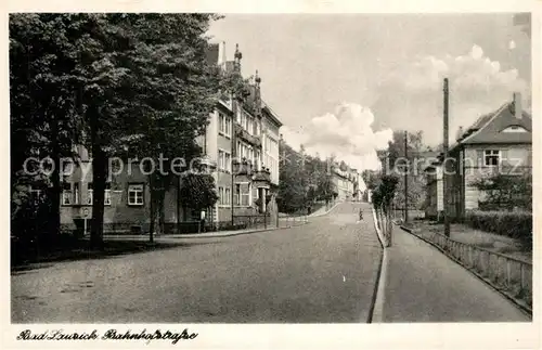 AK / Ansichtskarte Bad_Lausick Bahnhofstrasse Bad_Lausick