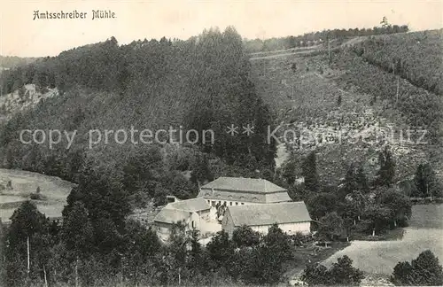 AK / Ansichtskarte Eisenberg_Thueringen Amtsschreiber Muehle Eisenberg Thueringen