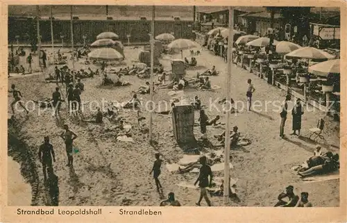 AK / Ansichtskarte Leopoldshall_Stassfurt Strand Leopoldshall_Stassfurt