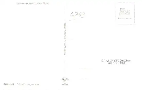 AK / Ansichtskarte Wolfstein_Pfalz  Wolfstein_Pfalz