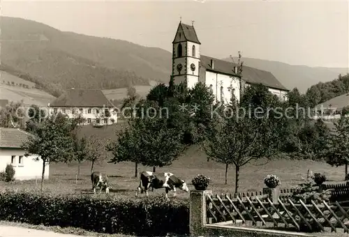 AK / Ansichtskarte Simonswald Sebastians Kirche Simonswald