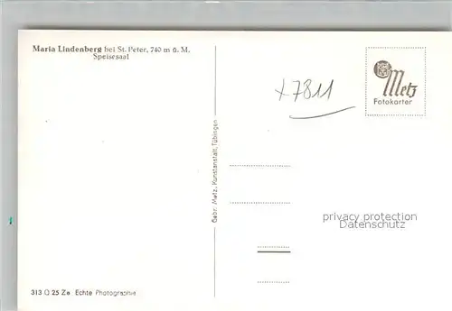 AK / Ansichtskarte St_Peter_Schwarzwald Maria Lindenberg  St_Peter_Schwarzwald