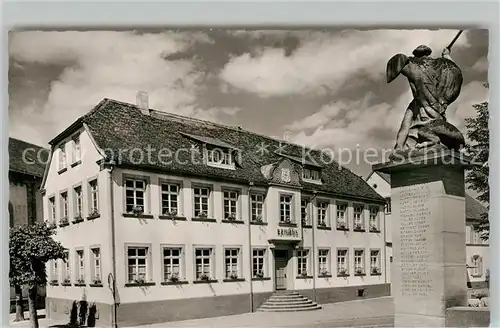 AK / Ansichtskarte Waldfischbach Burgalben Rathaus Waldfischbach Burgalben