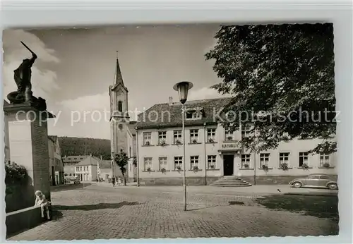 AK / Ansichtskarte Waldfischbach Burgalben Rathaus Waldfischbach Burgalben