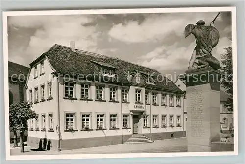 AK / Ansichtskarte Waldfischbach Burgalben Rathaus Waldfischbach Burgalben