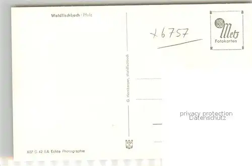 AK / Ansichtskarte Waldfischbach Burgalben Rathaus Waldfischbach Burgalben