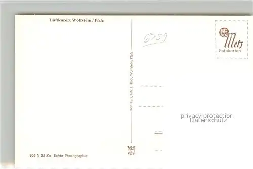 AK / Ansichtskarte Wolfstein_Pfalz  Wolfstein_Pfalz