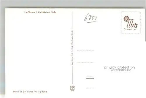 AK / Ansichtskarte Wolfstein_Pfalz  Wolfstein_Pfalz